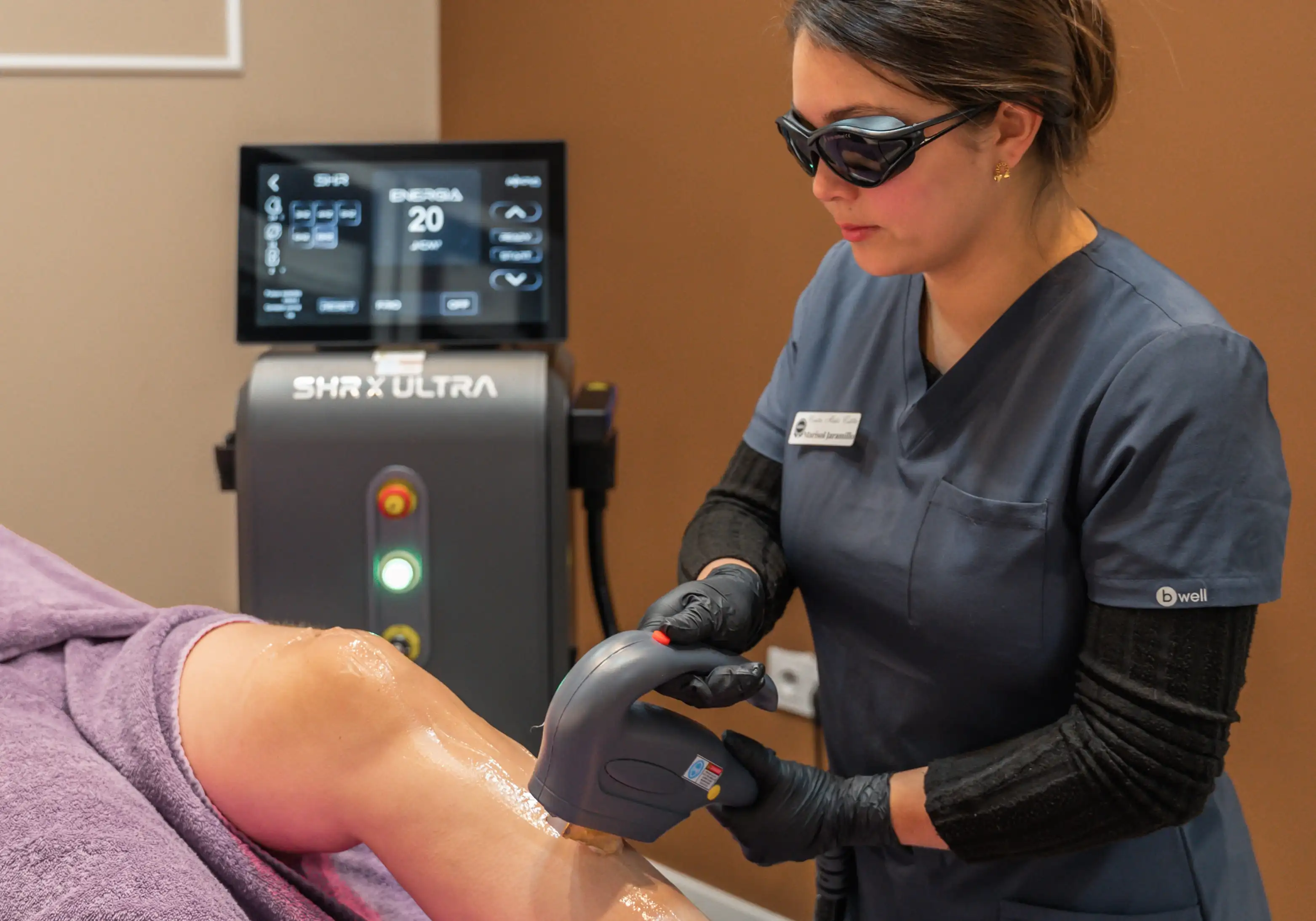 Tratamiento facial en Clínica Hera